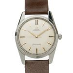 Omega Seamaster 14700 (1959) - Champagne wijzerplaat 34mm Goud/Staal (1/8)