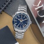 Omega Seamaster Planet Ocean 232.90.44.22.03.001 (Onbekend (willekeurig serienummer)) - Blauw wijzerplaat 44mm Titanium (1/8)