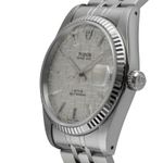 Tudor Prince Date 74034 (Onbekend (willekeurig serienummer)) - Zilver wijzerplaat 34mm Staal (6/8)