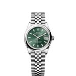 Rolex Datejust 31 278240 (2024) - Groen wijzerplaat 31mm Staal (1/8)