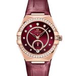 Omega Constellation Petite Seconde 131.58.34.20.61.001 (2024) - Red dial 34 mm Rose Gold case (1/1)