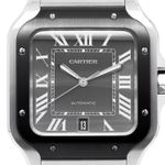 Cartier Santos WSSA0037 (2025) - Grey dial 40 mm Steel case (2/5)