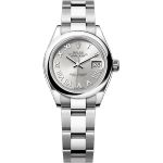 Rolex Lady-Datejust 279160 (2025) - Zilver wijzerplaat 28mm Staal (1/1)