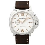 Panerai Luminor Due PAM01046 (2023) - Wit wijzerplaat 42mm Staal (1/1)