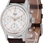 TAG Heuer Carrera Calibre HEUER 01 CAR201AA.BA0714 (1972) - White dial 43 mm Steel case (3/4)