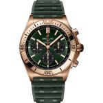 Breitling Chronomat 42 RB0134101L1S1 (2024) - Groen wijzerplaat 43mm Roodgoud (1/1)