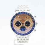 Breitling Navitimer 1 B01 Chronograph AB0138241K1A1 (2024) - Rood wijzerplaat 43mm Staal (1/7)