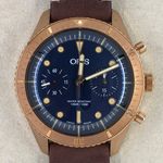 Oris Divers Sixty Five 01 771 7744 3185-Set LS (Unknown (random serial)) - Blue dial 43 mm Bronze case (1/4)