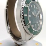 Rolex Submariner Date 116610LV (2011) - Green dial 40 mm Steel case (4/8)