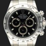 Rolex Daytona 116520 (2009) - Zwart wijzerplaat 40mm Staal (2/8)