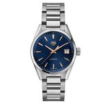 TAG Heuer Carrera Lady WBK1312.BA0652 (2024) - Blauw wijzerplaat 36mm Staal (3/3)