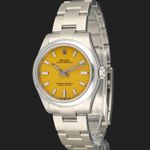 Rolex Oyster Perpetual 31 277200 (2021) - Geel wijzerplaat 31mm Staal (1/8)