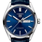 TAG Heuer Carrera Calibre 5 WBN2012.FC6502 (2024) - Blue dial 41 mm Steel case (1/1)