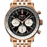 Breitling Navitimer 1 B01 Chronograph RB0138211B1R1 (2026) - Black dial 43 mm Red Gold case (1/1)
