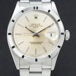 Rolex Oyster Perpetual Date 1501 (1969) - Zilver wijzerplaat 34mm Staal (1/7)