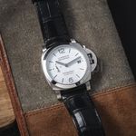 Panerai Luminor Marina PAM01371 (2024) - Wit wijzerplaat 40mm Staal (1/8)