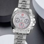 Tudor Sport Chronograph 20300 (Onbekend (willekeurig serienummer)) - Zilver wijzerplaat 41mm Staal (3/8)