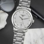 Longines Master Collection L2.628.4.77.6 (Onbekend (willekeurig serienummer)) - Wit wijzerplaat 39mm Staal (1/8)