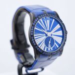 Roger Dubuis Excalibur DBEX0612 (Unknown (random serial)) - Blue dial 36 mm Titanium case (16/16)