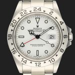 Rolex Explorer II 16570 (2001) - White dial 40 mm Steel case (3/8)