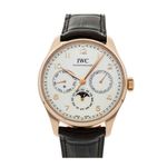 IWC Portuguese Perpetual Calendar IW344202 (2025) - Zilver wijzerplaat 42mm Roodgoud (1/1)