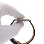 Cartier Santos 2961 (1990) - Wit wijzerplaat 29mm Goud/Staal (8/8)