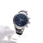 IWC Da Vinci Chronograph IW393402 (Unknown (random serial)) - Blue dial 42 mm Steel case (5/8)
