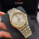 Tudor Royal 28503-0001 (2023) - Zilver wijzerplaat 38mm Staal (7/8)