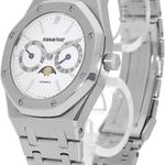 Audemars Piguet Royal Oak Day-Date 25594ST.OO.0789ST.01 (2002) - White dial 36 mm Steel case (3/5)