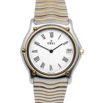 Ebel Sportwave 1187141 (2000) - White dial 34 mm Gold/Steel case (1/6)