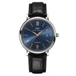 IWC Portofino Automatic IW356523 (2025) - Blue dial 40 mm Steel case (1/1)