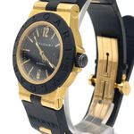 Bulgari Diagono AL 32G (Unknown (random serial)) - Black dial 32 mm Yellow Gold case (2/5)