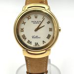 Rolex Cellini 6623 (2007) - Champagne dial 37 mm Yellow Gold case (1/8)