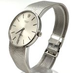 Rolex Cellini 3945 (Unknown (random serial)) - Silver dial 32 mm White Gold case (2/6)