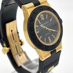 Bulgari Diagono AL 32G (Unknown (random serial)) - Black dial 32 mm Yellow Gold case (3/5)