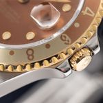 Rolex GMT-Master II 16713 (1992) - Bruin wijzerplaat 40mm Goud/Staal (7/8)