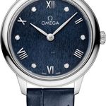 Omega De Ville 434.13.28.60.53.002 (2024) - Turquoise wijzerplaat 27mm Staal (1/8)