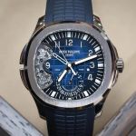 Patek Philippe Aquanaut 5650G-001 (2017) - Blauw wijzerplaat 41mm Witgoud (1/6)
