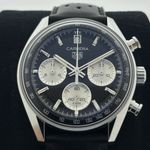 TAG Heuer Carrera CBS2210.FC6534 (2025) - Zwart wijzerplaat 39mm Staal (1/8)