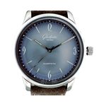 Glashütte Original Sixties 1-39-52-14-02-04 (2022) - Blauw wijzerplaat 39mm Staal (1/8)