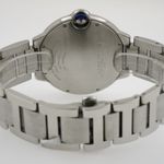 Cartier Ballon Bleu 42mm W69012Z4 (2009) - Zilver wijzerplaat 44mm Staal (3/4)