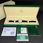 Rolex Cellini Time 50509 (2018) - Silver dial 39 mm White Gold case (3/8)