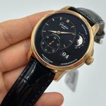 Glashütte Original PanoMaticLunar 1-90-02-49-35-30 (2024) - Black dial 40 mm Red Gold case (7/8)