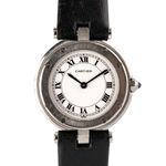 Cartier Santos 8192 (Unknown (random serial)) - Black dial 33 mm Steel case (1/8)