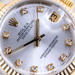 Rolex Datejust 31 68273 (1988) - Silver dial 31 mm Gold/Steel case (2/8)