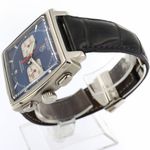TAG Heuer Monaco CW2113 (2007) - Blauw wijzerplaat 38mm Staal (2/6)