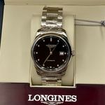 Longines Master Collection L2.793.4.57.6 (2024) - Zwart wijzerplaat 40mm Staal (2/8)