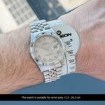 Rolex Datejust Turn-O-Graph 16264 (2002) - Silver dial 36 mm Steel case (2/8)