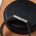 Piaget Protocole 9154 (1975) - Green dial 28 mm White Gold case (16/16)
