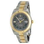 Rolex Datejust II 116333 (2015) - Grey dial 41 mm Gold/Steel case (1/7)